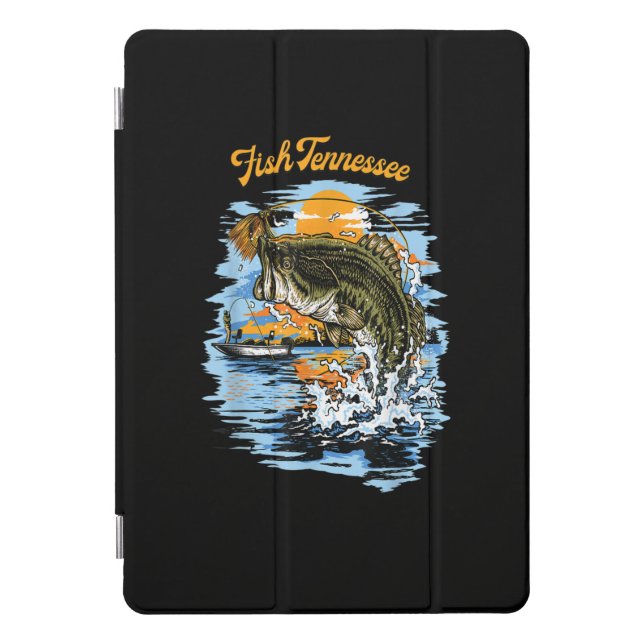 Largemouth Bass Fish Tennessee Fishing iPad Pro Cover (Front)