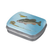 LARGEMOUTH BASS FISHING-CANDY TIN (Side)