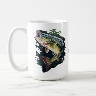 Largemouth Bass Fishing Coffee Mug