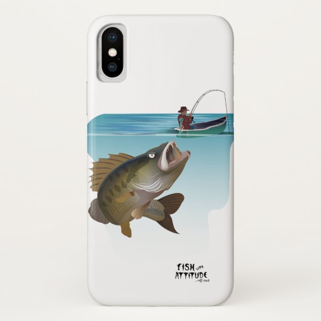 Largemouth Bass Fishing phone case. Case Mate iPhone Case Zazzle