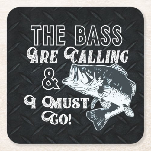 Largemouth Bass Fishing Quote Fisherman Coaster