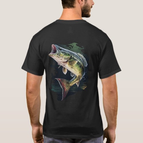 Largemouth Bass Fishing T_Shirt