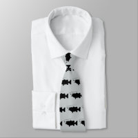 Bass Fish Tie 