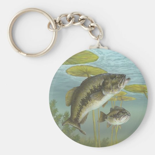 Largemouth Bass Keychain