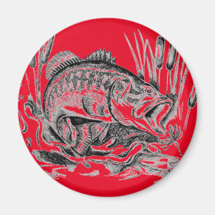 Largemouth Bass Magnet