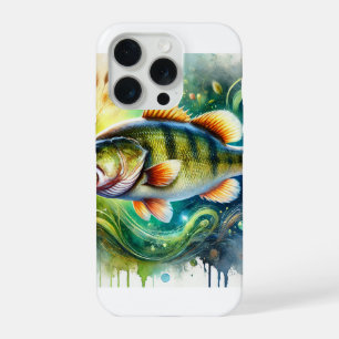 Largemouth Bass Serenity 310824AREF151 - Watercolo iPhone 15 Pro Case