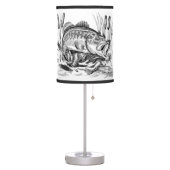 Largemouth Bass Table Lamp (Left)