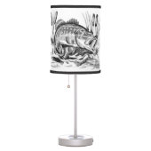 Largemouth Bass Table Lamp (Right)