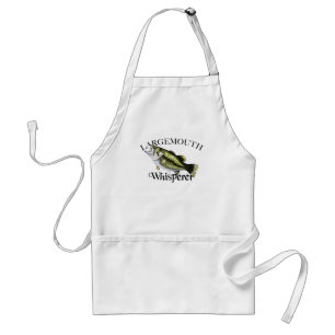 Largemouth Bass Whisperer Adult Apron