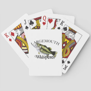 Largemouth Bass Whisperer Poker Cards