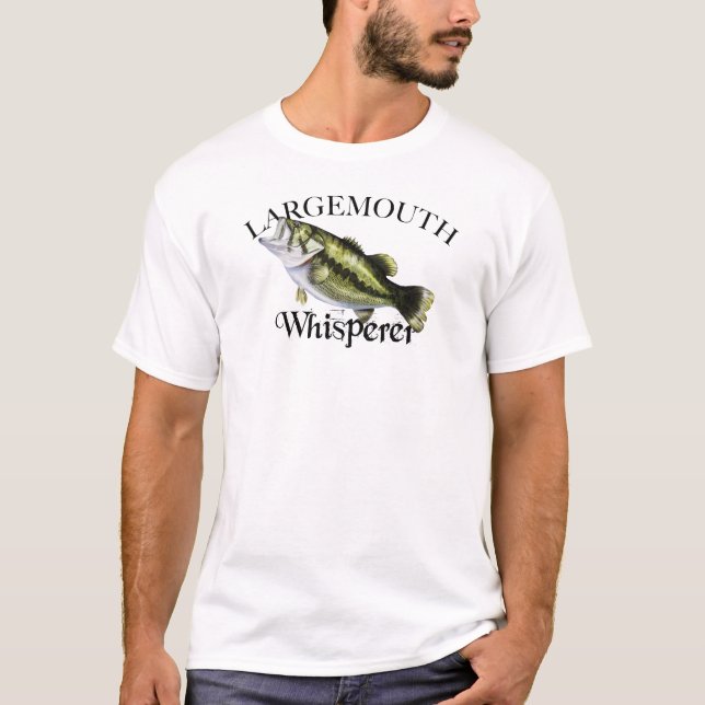 Largemouth Bass Whisperer T-Shirt (Front)