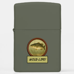 Largemouth Bass Zippo Lighter