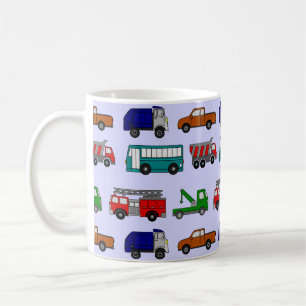 Larger Cars, Trucks, Buses Coffee Mug