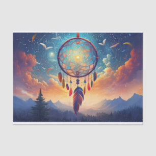 Larger than Life, Mountains and Dreamcatchers Tissue Paper