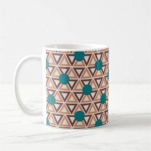Larger Triangle Quilt Coffee Mug