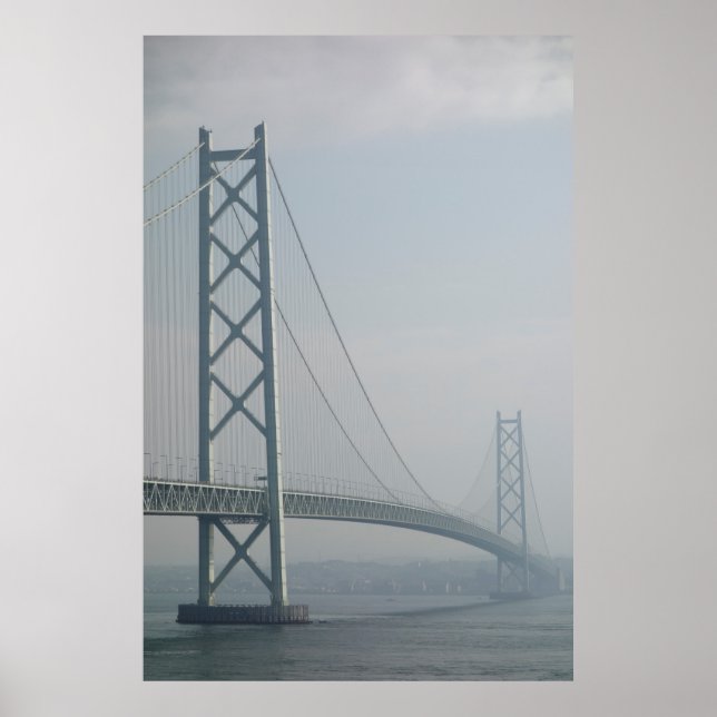 LARGEST SUSPENSION BRIDGE on EARTH Poster (Front)