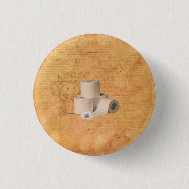 Largest toilet paper buyer button (Front)