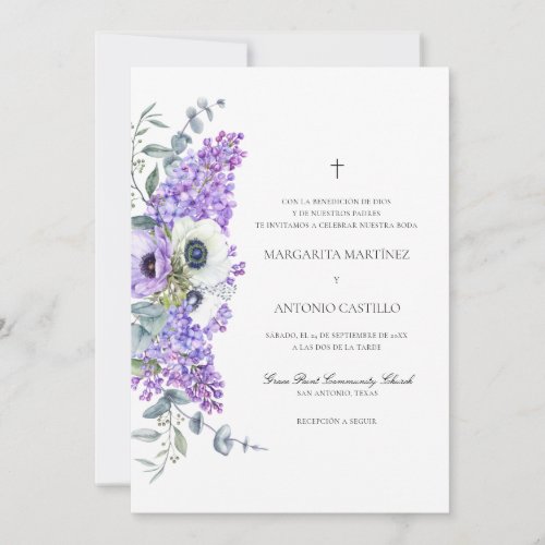 Larissa  Invitacion de Boda Cristiana Wedding Invitation