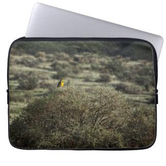 Lark on the Bush Laptop Sleeve