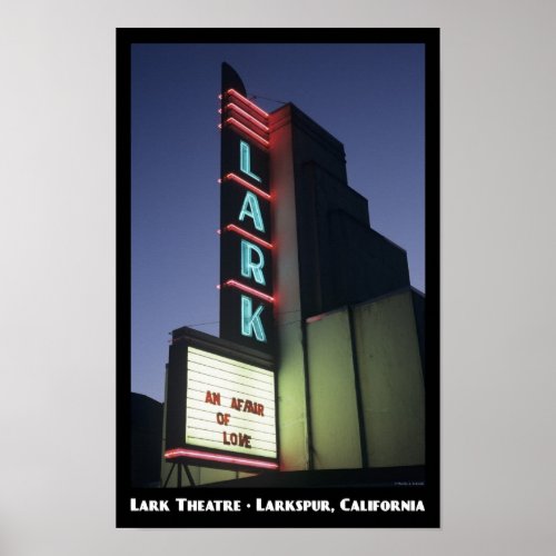 Lark Theater 11x17 Poster