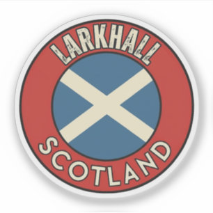 Larkhall, Scotland Sticker
