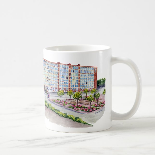 Larkin Building With Taur Cap logo Coffee Mug (Right)