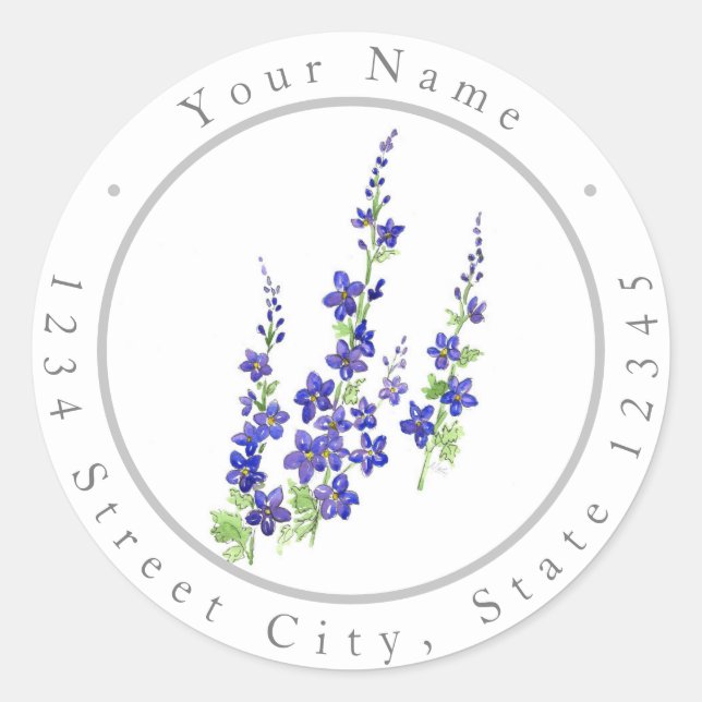 Larkspur Labels (Front)