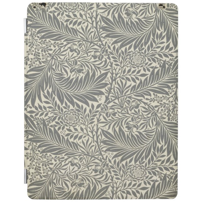 Larkspur, wallpaper design, 1872 iPad smart cover (Front)