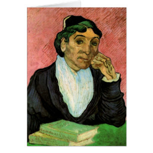 L'Arlesienne (Madame Ginoux) by Vincent van Gogh Cards