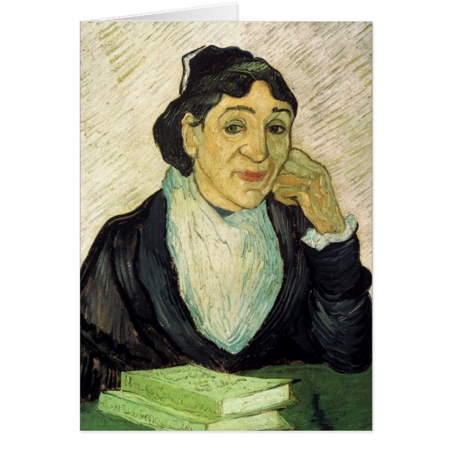 L'Arlesienne (Madame Ginoux) by Vincent van Gogh Cards (Front)