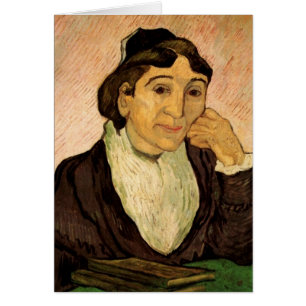 L'Arlesienne (Madame Ginoux) by Vincent van Gogh Cards