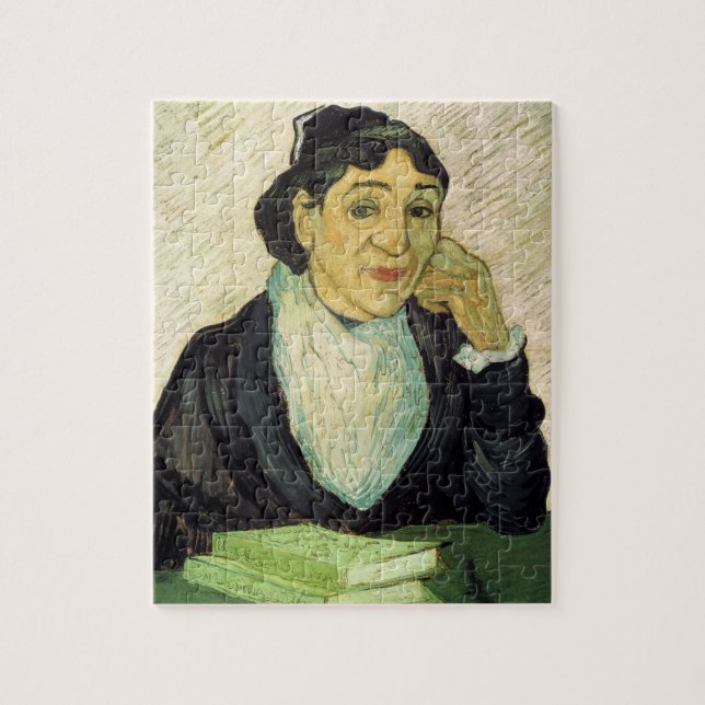L'Arlesienne (Madame Ginoux) by Vincent van Gogh Jigsaw Puzzle (Vertical)