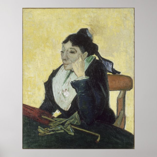 L'Arlesienne: Madame Ginoux by Vincent Van Gogh Poster (Front)