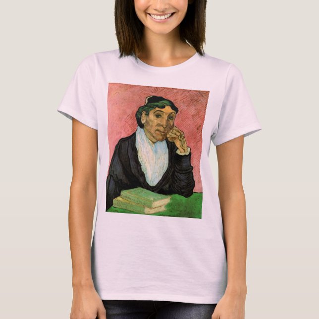 L'Arlesienne (Madame Ginoux) by Vincent van Gogh T-Shirt (Front)