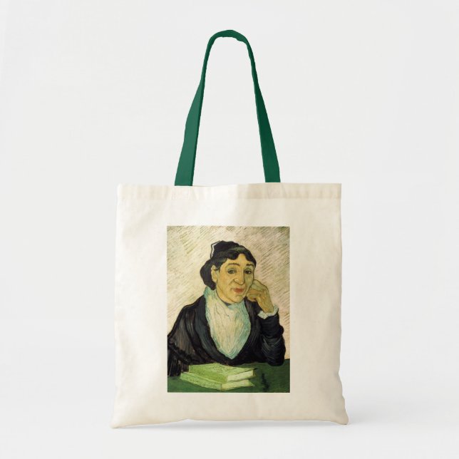 L'Arlesienne (Madame Ginoux) by Vincent van Gogh Tote Bag (Front)