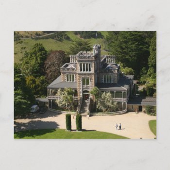 Larnach Castle  Dunedin  New Zealand - Aerial Postcard by takemeaway at Zazzle