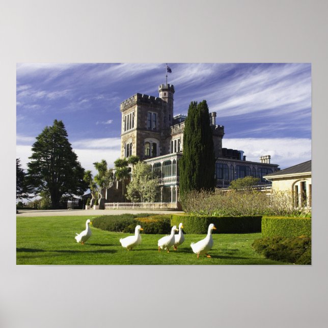 Larnach Castle, Otago Peninsula, Dunedin, Poster (Front)