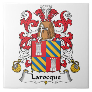 Larocque Family Crest Ceramic Tile