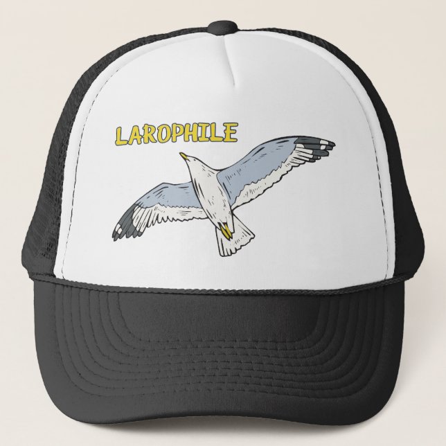 Larophile Trucker Hat (Front)