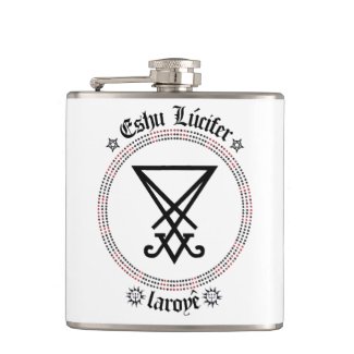 laroyê Eshu Lúcifer Flask