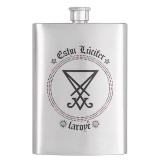 laroyê Eshu Lúcifer Flask