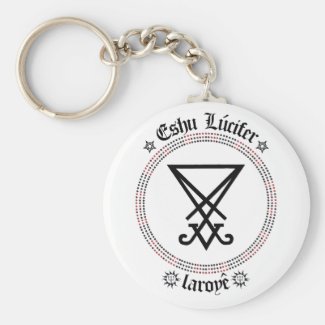 laroyê Eshu Lúcifer Keychain