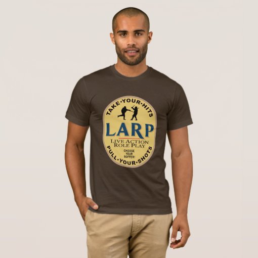 Larp Label Shirt | Zazzle