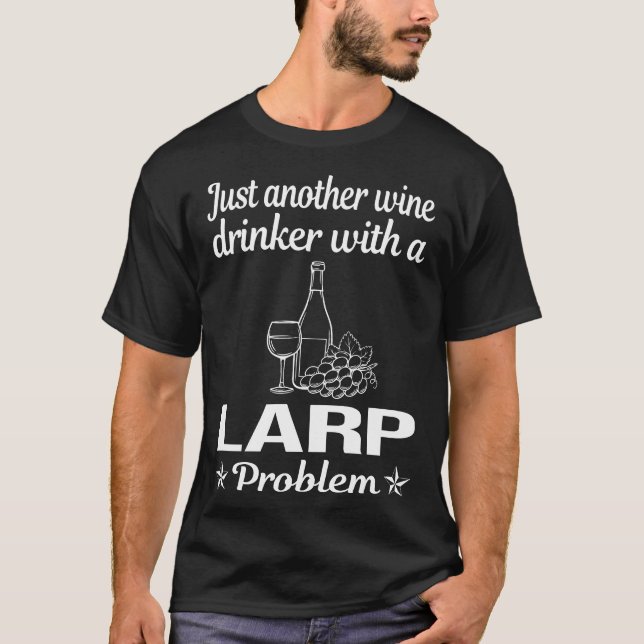 Larp Larping RPG Roleplay Roleplaying Role Playing T-Shirt (Front)