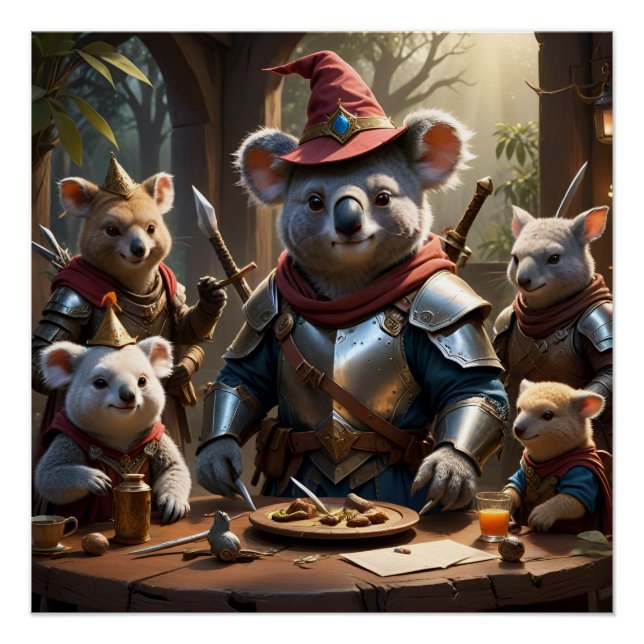 LARPing Animals Poster (Front)