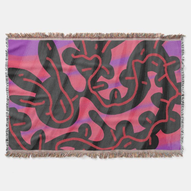 LaRr Throw Blanket (Front)