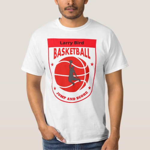 Larry Bird BASKETBALL T_Shirt
