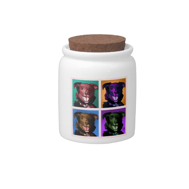 Larry Candy Jar (Front)