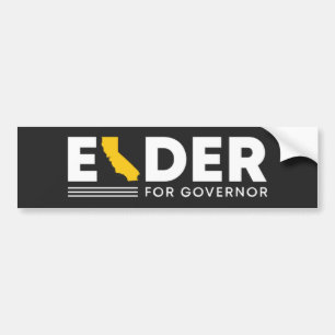 Larry Elder for California Governor Bumper Sticker