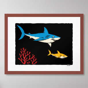 Larry & George Framed Art